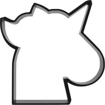 Vykrajovátko Dětské vykrajovátko | Hlava jednorožce