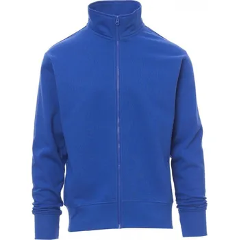 Pánská mikina Payperwear Pánská propínací mikina Houston s barevně sladěným skrytým zipem Barva: modrá královská, Velikost: S