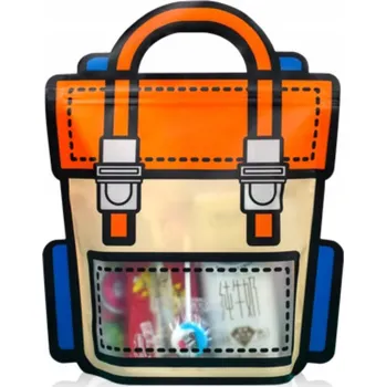 Školní batoh Doypack senzipack Zip Školní Aktovka 18x21cm 500ml