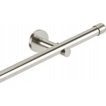 Garnýž Garnýž jednoduchý stříbrný nerezová ocel 240 cm 20 mm