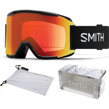 BRÝLE SMITH SQUAD BLACK CHROMAPOP PHOTOCHROMIC RED MIRROR