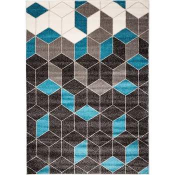 Koberec KOBEREC Fiesta 80x150 Moderní Střižený Vlas Barevný v53