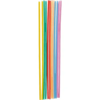 Dortová svíčka SVÍČKY NA DORT BAREV NAROZENINOVÝCH 17 CM 12 KS