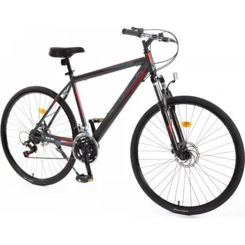 Horské kolo Horské kolo MTB Olpran 28" ECLIPSE CELOODPRUŽENÉ S KOTOUČOVÝMI BRZDAMI, velikost rámu 28", černé