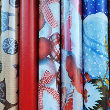 Obraz Vánoční balicí papír na dárky 57cm x 10m