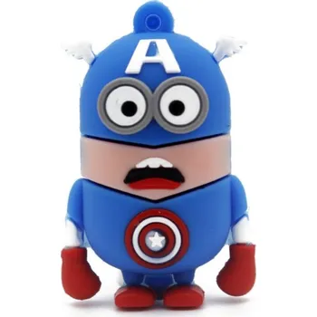 USB flash disk USB flash disk MAIDO Kapitán Amerika 64 GB USB 2.0 modrý