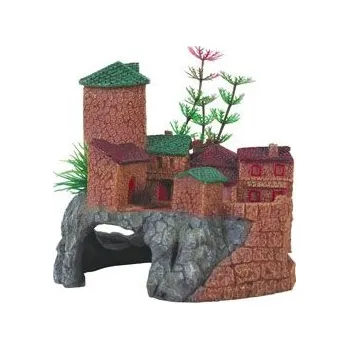 Dekorace do akvária Zolux S.A.S. Akvarijní dekorace MEDIEVAL Vesnice M 10cm Zolux