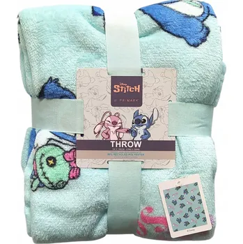 Dětská deka Dětská deka Disney polyester 120 cm x 150 cm modrá