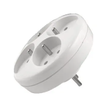 Elektrická zásuvka Rozbočovací zásuvka, 4× zásuvka, bílá 1704021020198