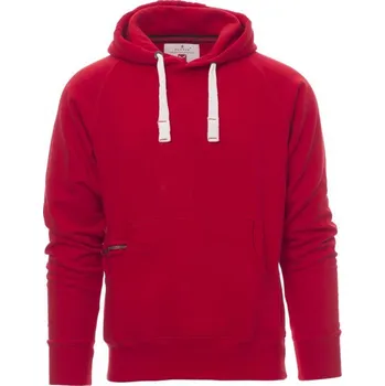 Pánská mikina Payperwear Pánská klokanka Atlanta s malou kapsičkou na zip Barva: červená klasická, Velikost: XL