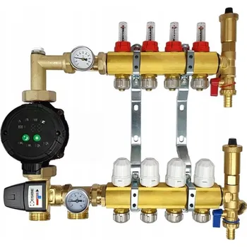 rozdělovač topení Rozdělovač Instal-Hurt pro 4 okruhy