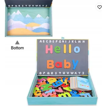 Dřevěná hračka HRAČKA PRO VÝUKU ANGLIČTINY DÁREK