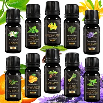 Vůně do bytu Přírodní esenciální oleje BIO pro aromaterapii 10 ks