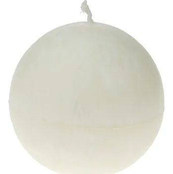 Svíčka Svíčka koule Himalájský cedr a jasmín 8 cm (Délehořící svíčka ve tvaru koule)