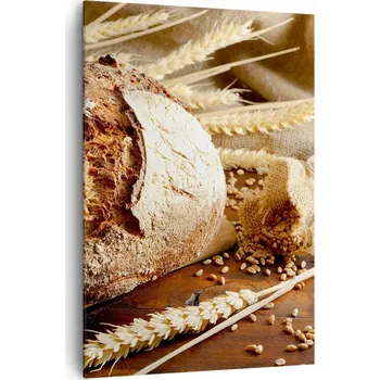 Obraz Foto obraz na plátně canvas 70x100 chléb obývací pokoj ložnice na zeď velký