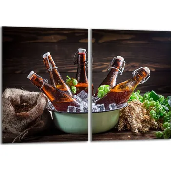 Kuchyňské prkénko Krájecí deska TMK ArtDeko sklo 2 ks