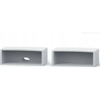 LED osvětlení Silikonové záslepky pro plochou trubici P10030 LED Neon Tuba 100 mm