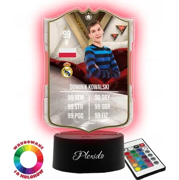 Lampička Plexido vícebarevná Noční lampa