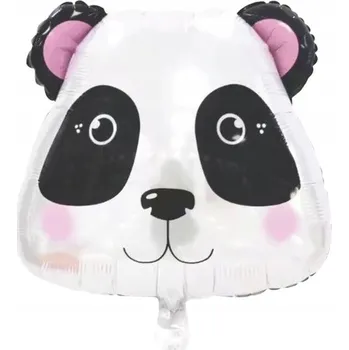 Balónek Fóliový balónek PANDA k narozeninám, vhodný pro nafouknutí heliem