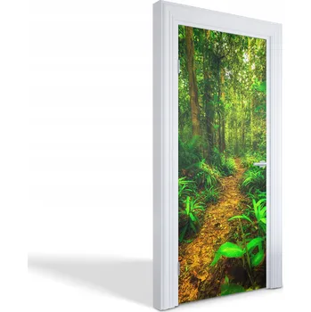 Fototapeta Fototapeta na dveře dýha samolepka samolepící Lesní cesta 85 x 205 cm
