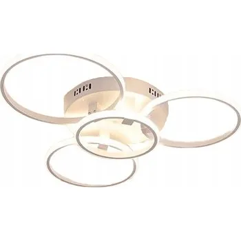 STROPNÍ SVÍTIDLO STROPNÍ SVÍTIDLO BÍLÉ KRUHOVÉ LED S DÁLKOVÝ OVLADAČ