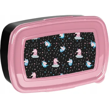 Svačinový box SVAČINOVÝ BOX KRABIČKA NA SVAČINU S JEDNOROŽCI PASO