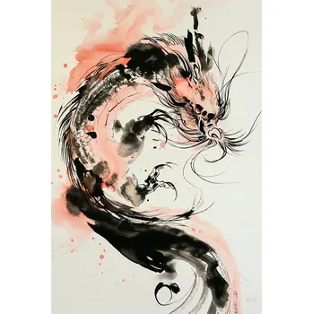 Plakát Plakát Bezzubka (Smocza Fúrie) - plakát bez rámu 68 x 101 cm