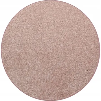 Koberec KOBEREC koberec PUDROVÁ RŮŽOVÁ DIAMOND kruhem 133 cm