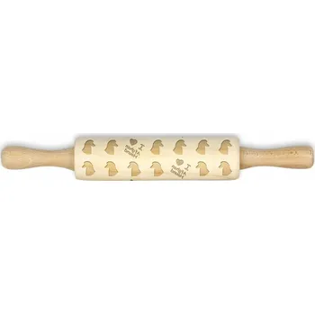 Váleček na těsto Afghánský chrt - malý váleček se vzorem psa, váleček na těsto pro děti,