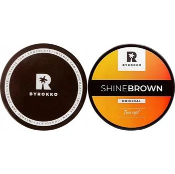Přípravek na opalování Byrokko Shine Brown + Čokoládové opalovací krémy