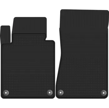 autokoberec Přední autokoberce AlphaCar BMW řady 3 E46 černé, s úchyty