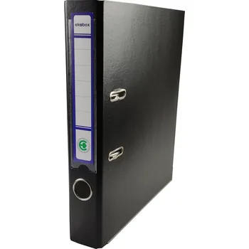 Pákový pořadač A4 EKOBOX 50 mm ČERNÝ