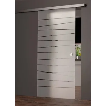 Interiérové dveře Melina Jordan skleněné posuvné dveře 810 mm softclose