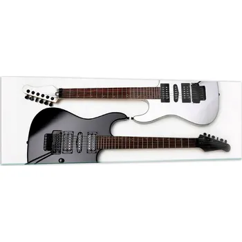 Obraz Velký skleněný obraz do obýváku XXL 160x50 hudba moderní fotoobraz obrazy