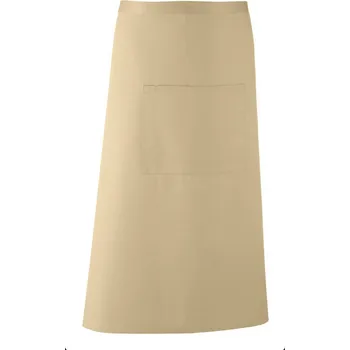 Pracovní zástěra Cotton Classics Zástěra COLOURS pas dlouhá, různé barvy UNI khaki