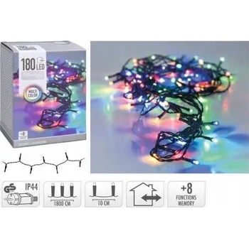 Vánoční dekorace Vánoční osvětlení na stromeček KMTP do interiéru, 1 m, 10 světýlek