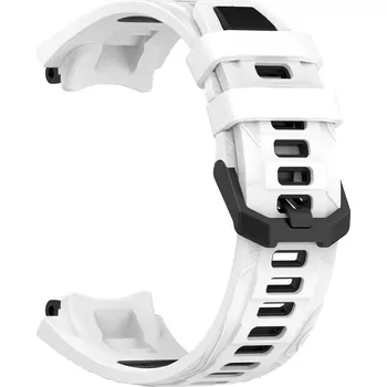Příslušenství k chytrým hodinkám Silikonový Pásek Na Amazfit T-Rex 3 Dvoubarevný Možnosti: Bílá