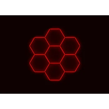 LED osvětlení LED panel Escape6 červený (červená barva)