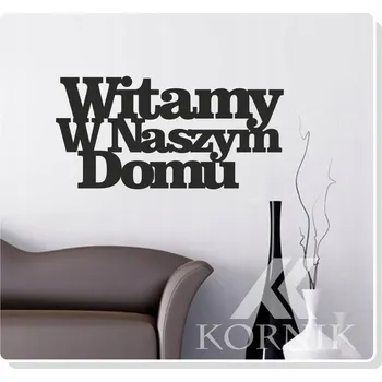 Obraz Nápis na zdi: Vítejte v našem domově