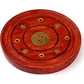 Obraz Podložka pod vonné tyčinky Puckator dřevo 7,5 x 7,5 cm