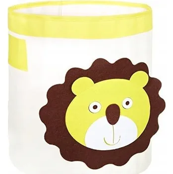 úložný prostor na hračky Koš vak na hračky LEV VELKÝ KONTEJNER XXL PRO DĚTI 33l