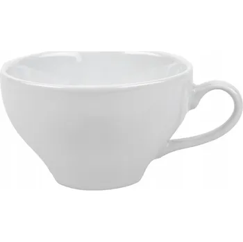Šálek na cappuccino, kávu, čaj 300 ml bílý porcelán Paula LUBIANA