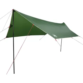Stan OMAXI Kempingová plachta zelená 460 x 305 x 210 cm nepromokavá 447196
