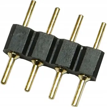 LED páska Spojka pro LED pásek 4pin RGB konektor samec