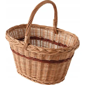 Nákupní košík Nákupní košík proutěný hnědý