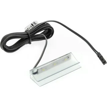 PVC Krytka / Stínítko na Sklo s LED Klipem 12V 6