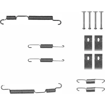 Brzdová čelist Sada příslušenství, brzdové čelisti TEXTAR 97048700