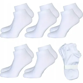 Pánské ponožky Xin Ponožky Kotníkové Ponožky nízké až ke kotníkům, bílá, velikost 43-46