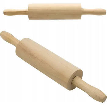 Váleček na těsto Rotační válec Decortrend 37 cm, dřevo