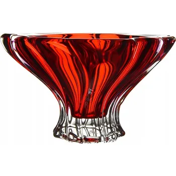 Aurum Plantica křišťálová miska 15 cm Red